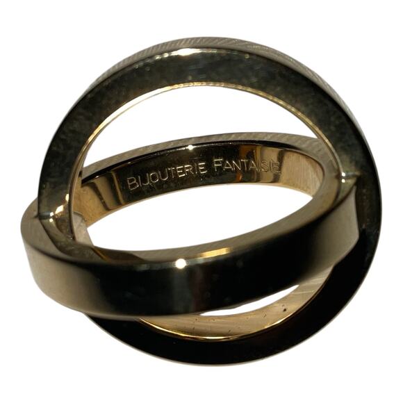 Hermes Cosmos Gold Scarf Ring with Box - Picture 4 of 10